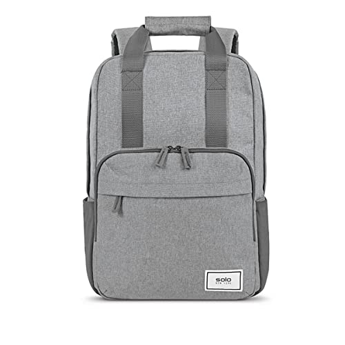 Solo Re:Claim 15.6 Inch Laptop Backpack, Grey, One Size