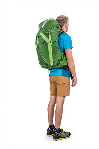 Osprey Exos 48 Men's Backpacking Backpack Tunnel Green, Small