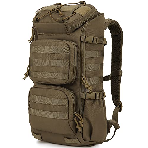 Mardingtop 28L+75L Molle Hiking Tactical Backpack Khaki