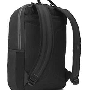 HP Commuter Laptop Backpack | with 15.6” Laptop/Tablet Compartment | Water-Resistant, Carry-on | Water Bottle Pocket, Reflective Accents, (5EE91AA), Black, Model: 5EE91AA#ABL
