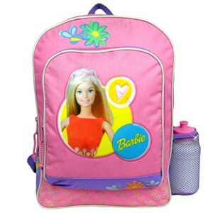 backpack – barbie – large backpack with water bottle – purple