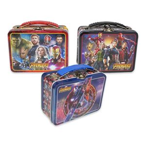 Marvel Avengers Backpack Set - 6 Piece Marvel Superhero School Backpack Bag Set with Snack Box, Pen, Bookmark, Stickers and More (Marvel School Supplies)