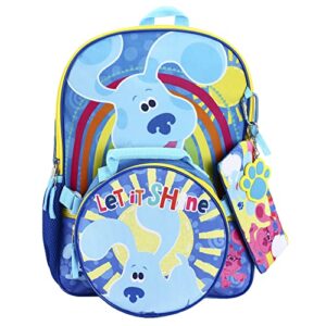 blue clues 5-piece backpack set for kids