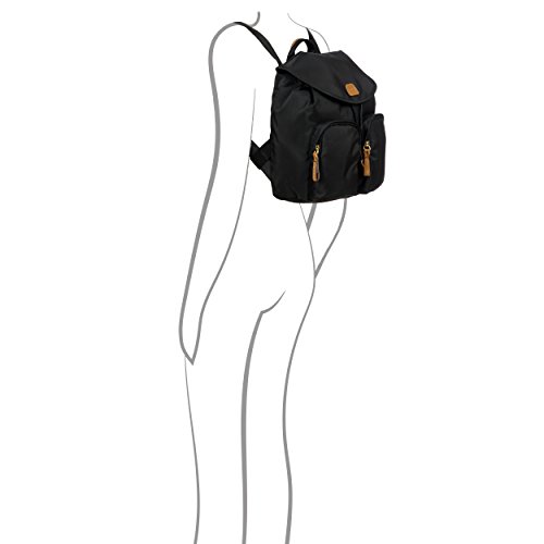 Bric's X-Travel Piccolo City Backpack - 10 inch - Cute Designer Backpack for Women and Men - Black