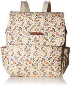 petunia pickle bottom boxy backpack, windswept blooms, one size