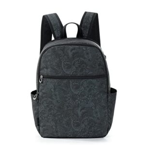 sakroots womens eco-twill sakroots larchmont backpack in eco twill, black spirit desert, one size us