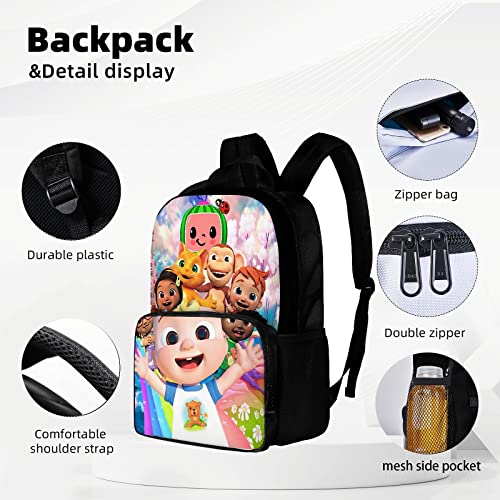 Ofaxeb Anime Backpack Cartoon Backpacks Casual Travel Bookbag Fashion Laptop Backpack D3