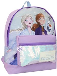 disney kids backpack purple frozen