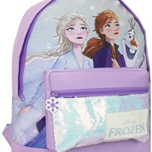 Disney Kids Backpack Purple Frozen