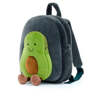 lazada avocado toddler backpack for girls kids plush backpacks green baby girl gifts age 3+