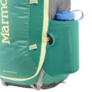 Marmot Women's Graviton 36 Lightweight Hiking Backpack, Gem Green/Cinder