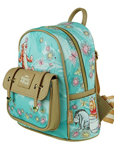 KBNL Tigger 11 inch Faux Leather Mini Backpack - A21774, Multicoloured, Medium