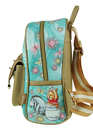 KBNL Tigger 11 inch Faux Leather Mini Backpack - A21774, Multicoloured, Medium