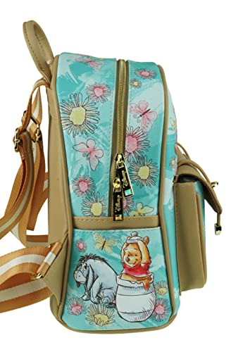 KBNL Tigger 11 inch Faux Leather Mini Backpack - A21774, Multicoloured, Medium