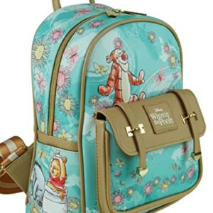 KBNL Tigger 11 inch Faux Leather Mini Backpack - A21774, Multicoloured, Medium