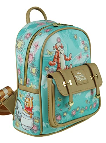 KBNL Tigger 11 inch Faux Leather Mini Backpack - A21774, Multicoloured, Medium