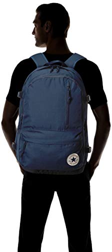 Converse Straight Edge Backpack, Navy/Obsidian, One Size