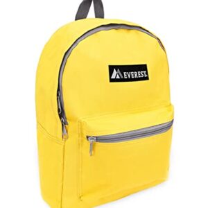 Everest Basic Backpack, Lemon, One Size