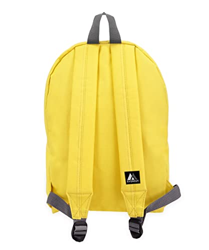 Everest Basic Backpack, Lemon, One Size