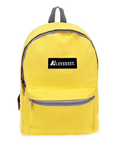 Everest Basic Backpack, Lemon, One Size