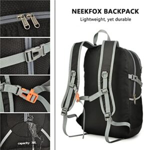 NEEKFOX 30L Hiking Backpack Foldable Lightweight Packable Sports Travel Daypack