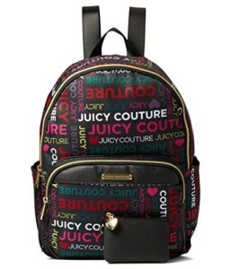 juicy couture word play backpack block logo multi one size