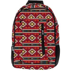 HOOEY Rockstar 20 Liter School Hiking Backpack Rain Cover Hat Strap Laptop Sleeve Hydro Pockets (Red/Black)