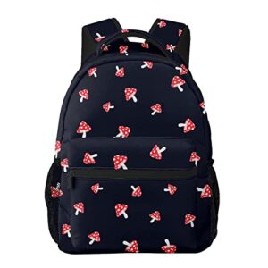 Mushroom Backpack for School Cute Mushroom Laptop Backpacks Bookbags for College Travel for Adults Teens Boys Girls, Men Women