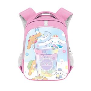 cartoon cute backpack ku-ro-mi my-melody cinn-amo-roll cosplay schoolbag kawaii student school bag for girls birthday gifts pink 40