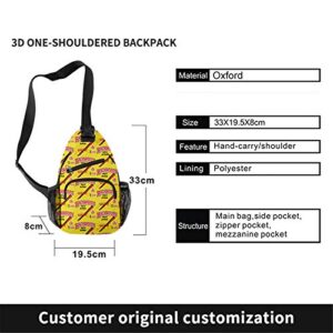 HANDAFA Casual Daypack Camouflage Print Multi-purpose Single Shoulder Bag Backwoods Sling Backpack(Color99)