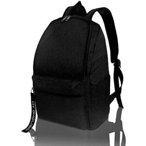 omouboi laptop backpack for women, 14 inch waterproof kids school bag travel – black
