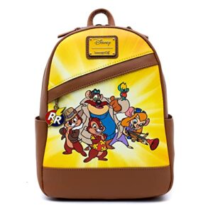 loungefly disney mini backpack, chip ‘n dale rescue rangers