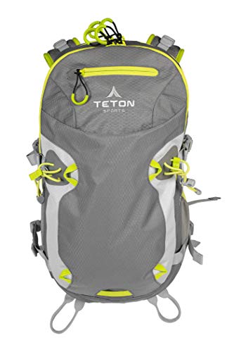 TETON Sports Pursuit 2000 Backpack; Packable, Lightweight, Comfortable Daypack for Hiking and Travel; Overnight Bag, Grey (1200)