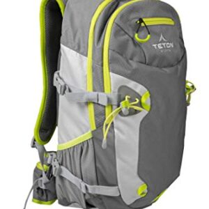 TETON Sports Pursuit 2000 Backpack; Packable, Lightweight, Comfortable Daypack for Hiking and Travel; Overnight Bag, Grey (1200)