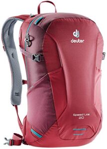 deuter speed lite 20 hiking backpack (cranberry/maroon)