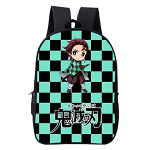 anime backpack, casual backpack for boys and girls, 3d printed laptop backpack 2-one size