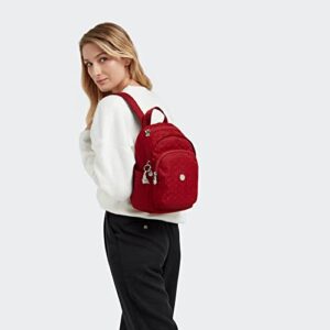 Kipling Delia Mini Backpack Signature Red