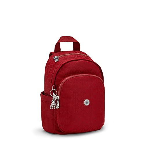 Kipling Delia Mini Backpack Signature Red