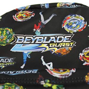 Beyblade Burst Spinner Top Allover Characters Anime Pattern School Book Bag Backpack