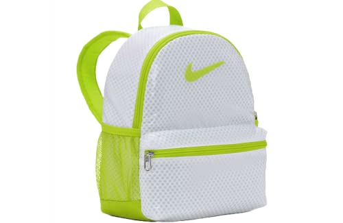 Nike JUST DO IT Mini Girls' Backpack (Atomic Grey/Atomic Green)