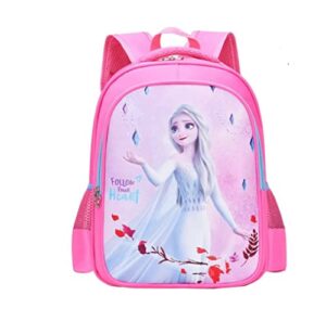 schoolbags, primary school students, girls, kindergarten girls, kids backpacks (pink)