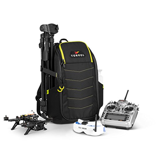 Torvol Backpack for Hard Drone and Multi-Pocket Black, 23 x 31 x 47 cm 8.87 kg