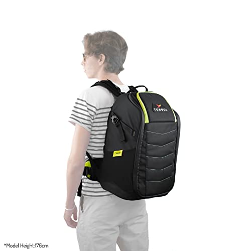 Torvol Backpack for Hard Drone and Multi-Pocket Black, 23 x 31 x 47 cm 8.87 kg