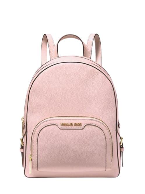 Michael Kors Jaycee Medium Logo Backpack (POWDERBLUSH)