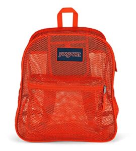 jansport daypack backpacks, red, one size