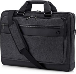 hp executive 17.3” top load notebook case, black
