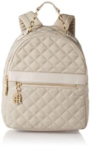 tommy hilfiger womens charming backpack, stone, one size us