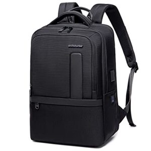 arctic hunter 15.6 inch large-capacity backpack laptop backpack men business travel bag school bag multifunctional black