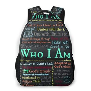 inspirational bible scripture backpack christian book bags for boys girls elementary school bags back to school gift bookbag 2nd 3rd 4th 5th 6th grade