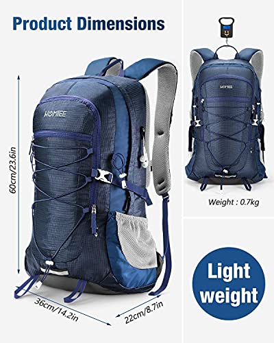 HOMIEE 45L Hiking Backpack Lightweight Travel Backpack Outdoor Camping Daypack for Men Women